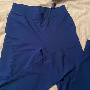 Med couture royal blue scrub pants